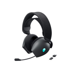 Dell Gaming Headset | Alienware Tri Mode AW725H | Bluetooth | Over-Ear | Microphone | Noise canceling | Wireless | Dark Side of 