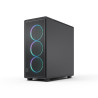 Fractal Design Case | Epoch | Black TG RGB Light Tint | ATX | Power supply included No