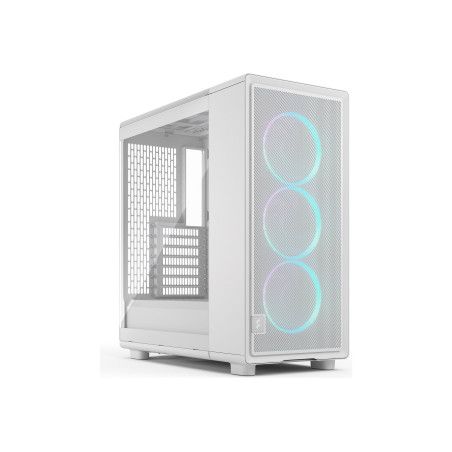 Fractal Design Case | Epoch | White TG RGB Clear Tint | ATX | Power supply included No