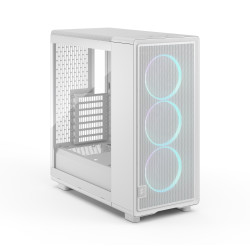 Fractal Design Case | Epoch | White TG RGB Clear Tint | ATX | Power supply included No