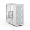 Fractal Design Case | Epoch | White TG RGB Clear Tint | ATX | Power supply included No