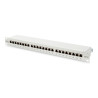 Digitus | Patch Panel | DN-91624S | White | Category: CAT 6 Ports: 24 x RJ45 Retention strength: 7.7 kg Insertion force: 30N max