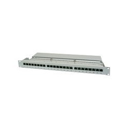 Digitus | Patch Panel | DN-91624S | White | Category: CAT 6 Ports: 24 x RJ45 Retention strength: 7.7 kg Insertion force: 30N max