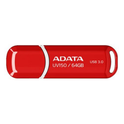 ADATA | UV150 | 64 GB | USB 3.0 | Red