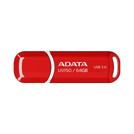 ADATA | UV150 | 64 GB | USB 3.0 | Red