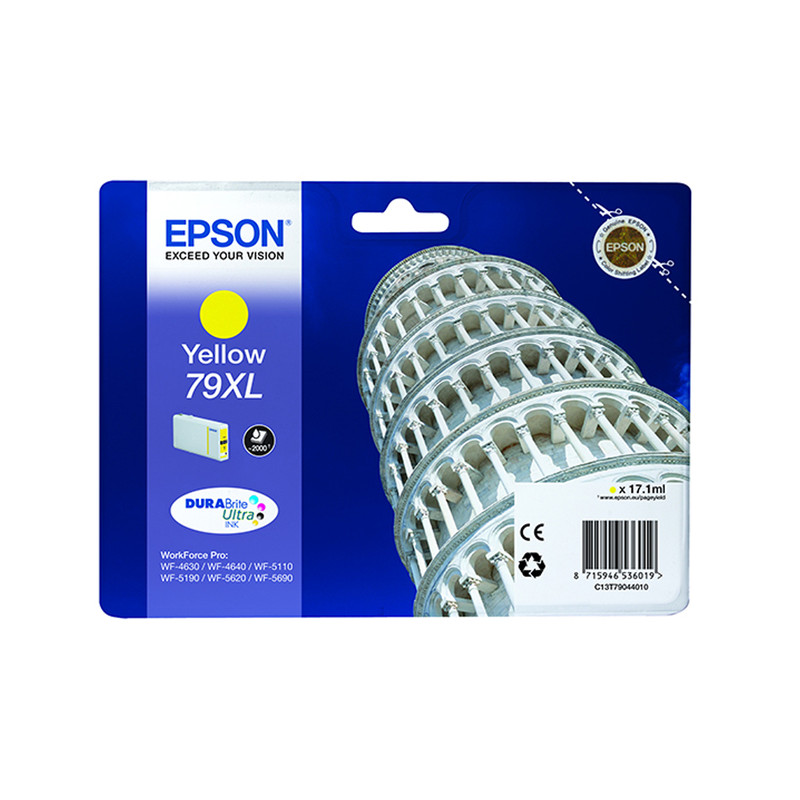Epson 79XL | C13T79044010 | Inkjet cartridge | Yellow