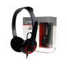 Gembird | MHS-002 Stereo headset | Built-in microphone | 3.5 mm | Black/Red