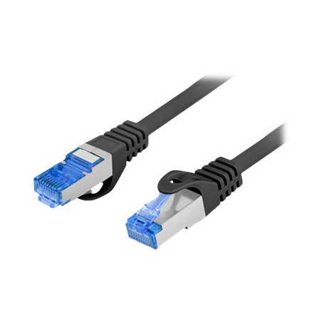 Lanberg Patch cable - CAT 6a | RJ-45 - male | RJ-45 - male | RJ-45 - male to RJ-45 - male | 1 m