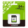 Kingston Canvas Select Plus | 64 GB | SD | Flash memory class Class 10, UHS-I, U1/U3, Video Class 10/30