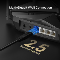 Mercusys AX3000 Dual-Band Wi-Fi 6 Router | MR85X | 802.11ax | Ethernet LAN (RJ-45) ports 3 | Mesh Support Yes | MU-MiMO No | No 