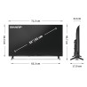 Sharp | 32HF2265E | 32 | Smart TV | Google TV
