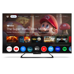 Sharp | 43HR7265E | 43 | Smart TV | Google TV | Black