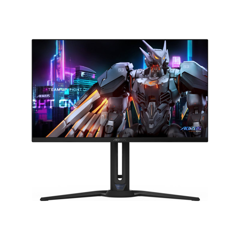 Gigabyte | AORUS FO27Q5P | 27 " | OLED | QHD | 16:9 | 500 Hz | 0.03 ms | 1000 cd/m | HDMI ports quantity 2 | Black
