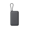 Xiaomi Power Bank 20000mAh (Integrated Cable) | 20000 mAh | Dark Gray