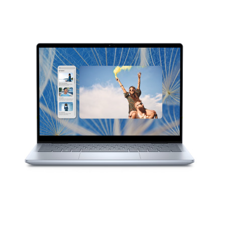 Dell Inspiron 14 2in1 | Ice Blue | 14 " | Touchscreen | FHD+ | 1920 x 1200 pixels | Intel Core 7 | 150U | 16 GB | DDR5 | Solid-s