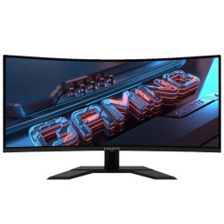 Gigabyte | GS34WQC A | 34 " | SS VA | WQHD | 120 Hz | 1 ms | 3440 x 1440 pixels | 300 cd/m | HDMI ports quantity 1