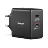 Lenovo Dual USB-C 65W GaN Charger - EU | USB-C | Charger