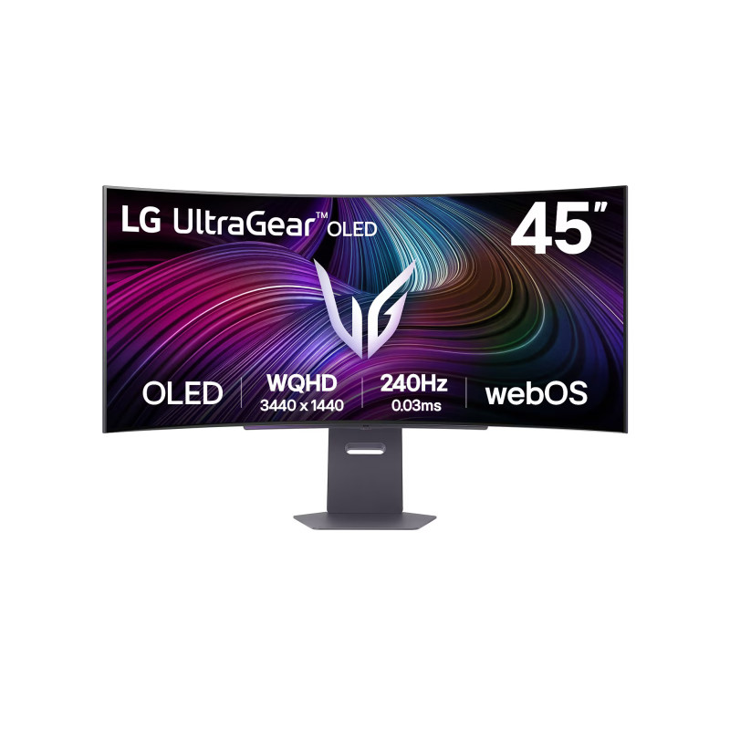 LG | 45GX90SA-B | 45 " | OLED | WQHD+ | 240 Hz | 0.03 ms | 3440 x 1400 pixels | 275 cd/m