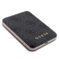 GUESS | Case + Powerbank MagSafe | Back cover | Apple | iPhone 13 Pro Max | TPU | Black
