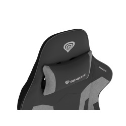 Genesis Eco leather, Fabric, Metal, Nylon with CareGlide coating | Gaming Chair | Nitro 720 | Black/Gray