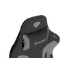 Genesis Eco leather, Fabric, Metal, Nylon with CareGlide coating | Gaming Chair | Nitro 720 | Black/Gray