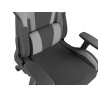 Genesis Eco leather, Fabric, Metal, Nylon with CareGlide coating | Gaming Chair | Nitro 720 | Black/Gray