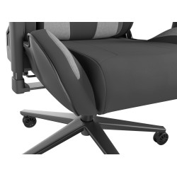 Genesis Eco leather, Fabric, Metal, Nylon with CareGlide coating | Gaming Chair | Nitro 720 | Black/Gray