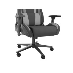 Genesis Eco leather, Fabric, Metal, Nylon with CareGlide coating | Gaming Chair | Nitro 720 | Black/Gray