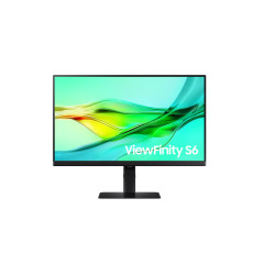 Samsung | LS24D600UAUXEN | 24 " | IPS | QHD | 16:9 | 100 Hz | 5 ms | 2560 x 1440 pixels | 350 cd/m | HDMI ports quantity 1 | Bla