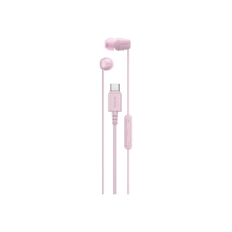 Sony Earbuds | IER EX15C | Wired | In-ear | Microphone | Pink