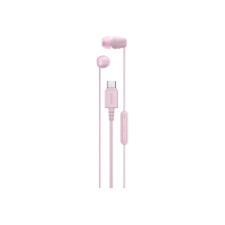 Sony Earbuds | IER EX15C | Wired | In-ear | Microphone | Pink