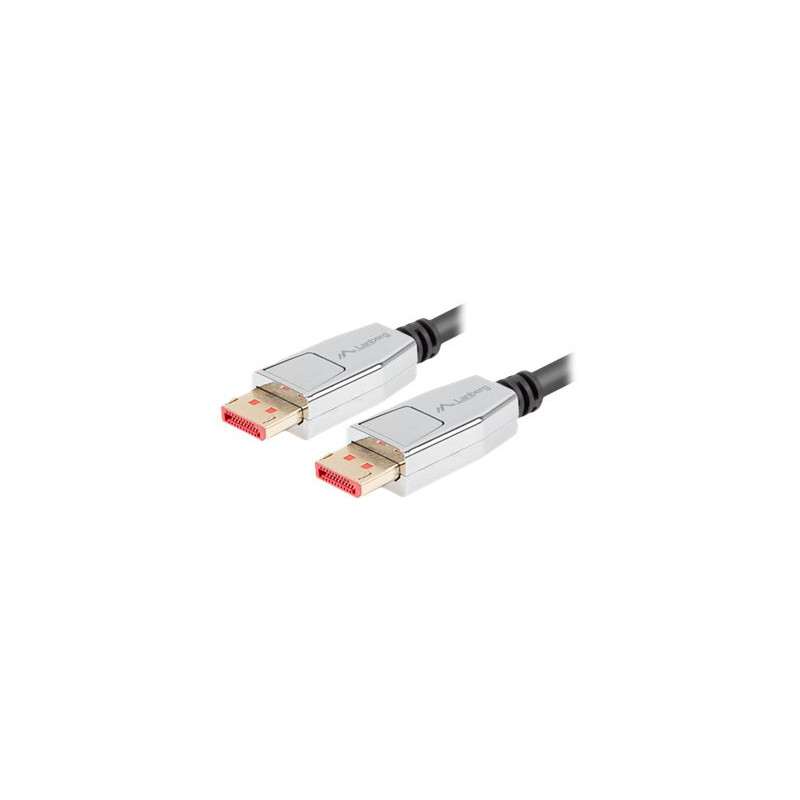Lanberg DisplayPort M/M Cable 20 PIN V1.4 8K 60HZ | CA-DPDP-20CU-0010-BK | 1 m