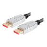 Lanberg DisplayPort M/M Cable 20 PIN V1.4 8K 60HZ | CA-DPDP-20CU-0010-BK | 1 m