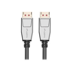 Lanberg DisplayPort M/M Cable 20 PIN V1.4 8K 60HZ | CA-DPDP-20CU-0010-BK | 1 m