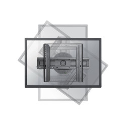 Neomounts Wall mount | LED-WR100BLACK | Rotate | 37-75 " | Maximum weight (capacity) 50 kg | Black