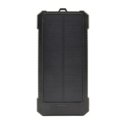 Gembird | Solar Power Bank | PB10-SOLAR-1 | 10000 mAh | Black