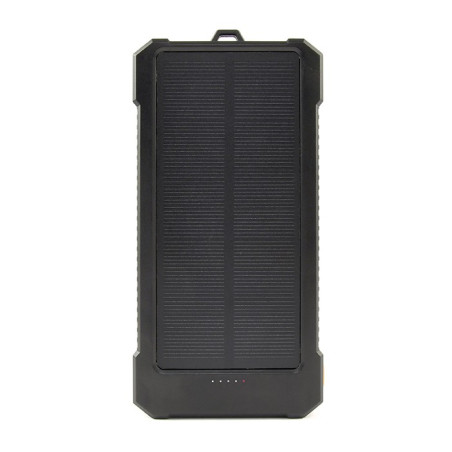 Gembird | Solar Power Bank | PB10-SOLAR-1 | 10000 mAh | Black