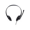 Gembird | MHS-002 Stereo headset | Built-in microphone | 3.5 mm | Black/Red