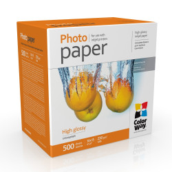 ColorWay Photo Paper, 500 sheets | 230 g/m | 10x15 | High Glossy
