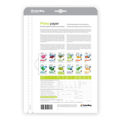 ColorWay Photo Paper, 50 sheets | 135 g/m | A4 | Glossy