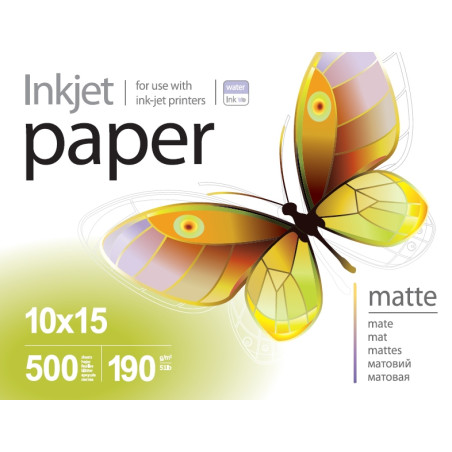 ColorWay PrintPro Photo Paper, 500 sheets | 190 g/m | 10x15 | Matte