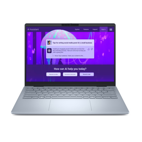 Dell Plus 14 DB14250 | Ice Blue | 14 " | WVA | Touchscreen | 2K | 1920 x 1200 pixels | Intel Core Ultra 7 | 256V | 16 GB | LPDDR