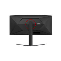 AOC | CU34G4 | 34 " | Fast VA | UWQHD | 21:9 | 180 Hz | 1 ms | 3440 x 1440 pixels | 300 cd/m | HDMI ports quantity 2 | Black