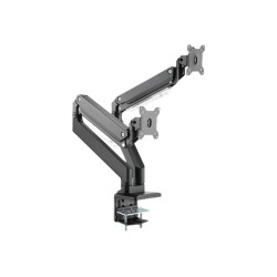 Digitus Desk Mount | DA-90427 | Adjustable Height, Rotate, Tilt, Swivel | 15-35 " | Maximum weight (capacity) 2x15 kg | Black