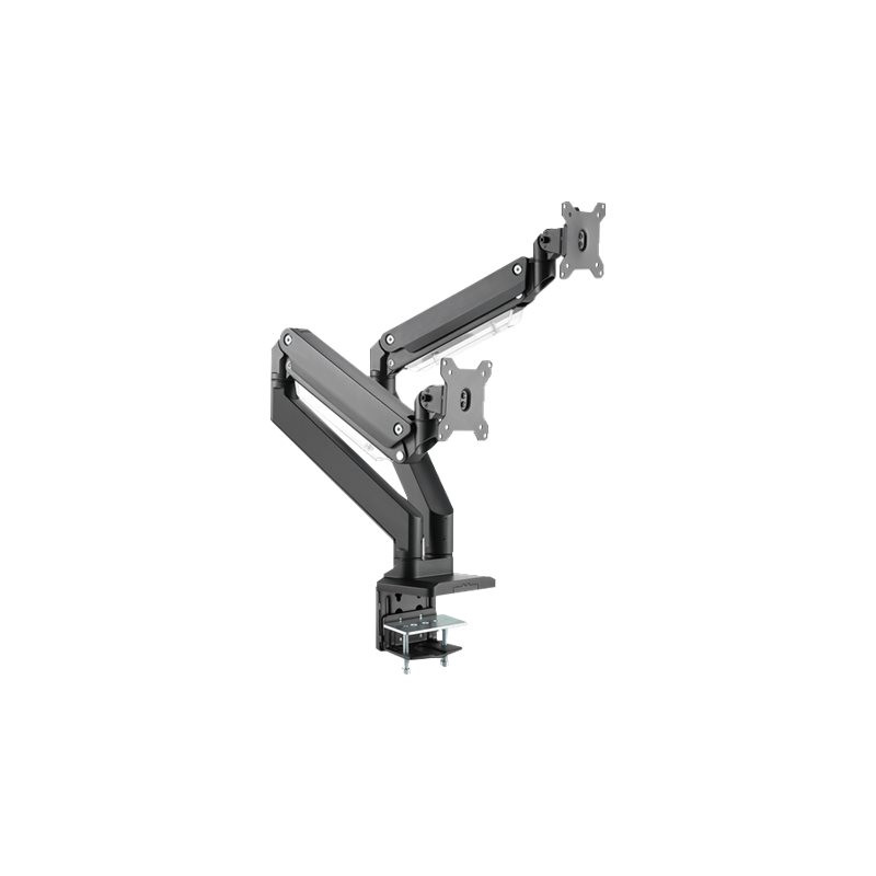 Digitus Desk Mount | DA-90427 | Adjustable Height, Rotate, Tilt, Swivel | 15-35 " | Maximum weight (capacity) 2x15 kg | Black