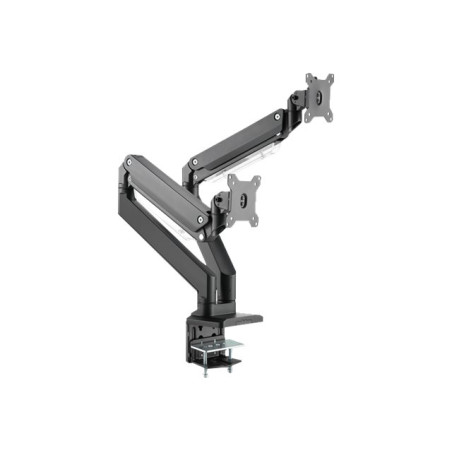 Digitus Desk Mount | DA-90427 | Adjustable Height, Rotate, Tilt, Swivel | 15-35 " | Maximum weight (capacity) 2x15 kg | Black