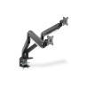 Digitus Desk Mount | DA-90427 | Adjustable Height, Rotate, Tilt, Swivel | 15-35 " | Maximum weight (capacity) 2x15 kg | Black