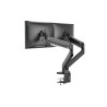 Digitus Desk Mount | DA-90427 | Adjustable Height, Rotate, Tilt, Swivel | 15-35 " | Maximum weight (capacity) 2x15 kg | Black
