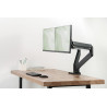 Digitus Desk Mount | DA-90427 | Adjustable Height, Rotate, Tilt, Swivel | 15-35 " | Maximum weight (capacity) 2x15 kg | Black