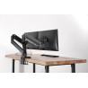 Digitus Desk Mount | DA-90427 | Adjustable Height, Rotate, Tilt, Swivel | 15-35 " | Maximum weight (capacity) 2x15 kg | Black